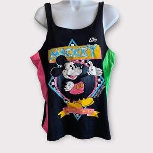 vintage 80s 90s Mickey Mouse Elko Tank Sherry's Best